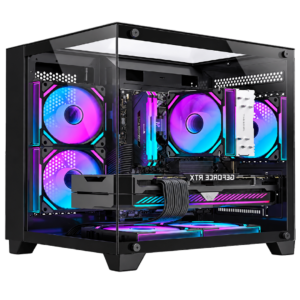 Case Gaming XCON S270-6B Negro – 5 Ventiladores RGB ATX