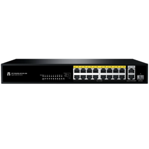 Switch NETIS ST119GHPDI-2G1MS-250 PoE – 16 Puertos PoE
