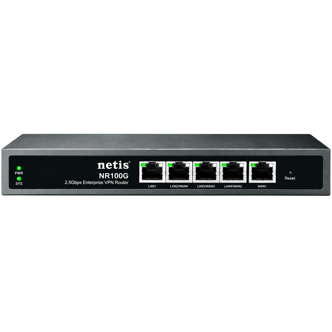 Router Netis NR100G – Administrable, Puertos Gigabit, WAN Variable, IPTV y BeeWiFi