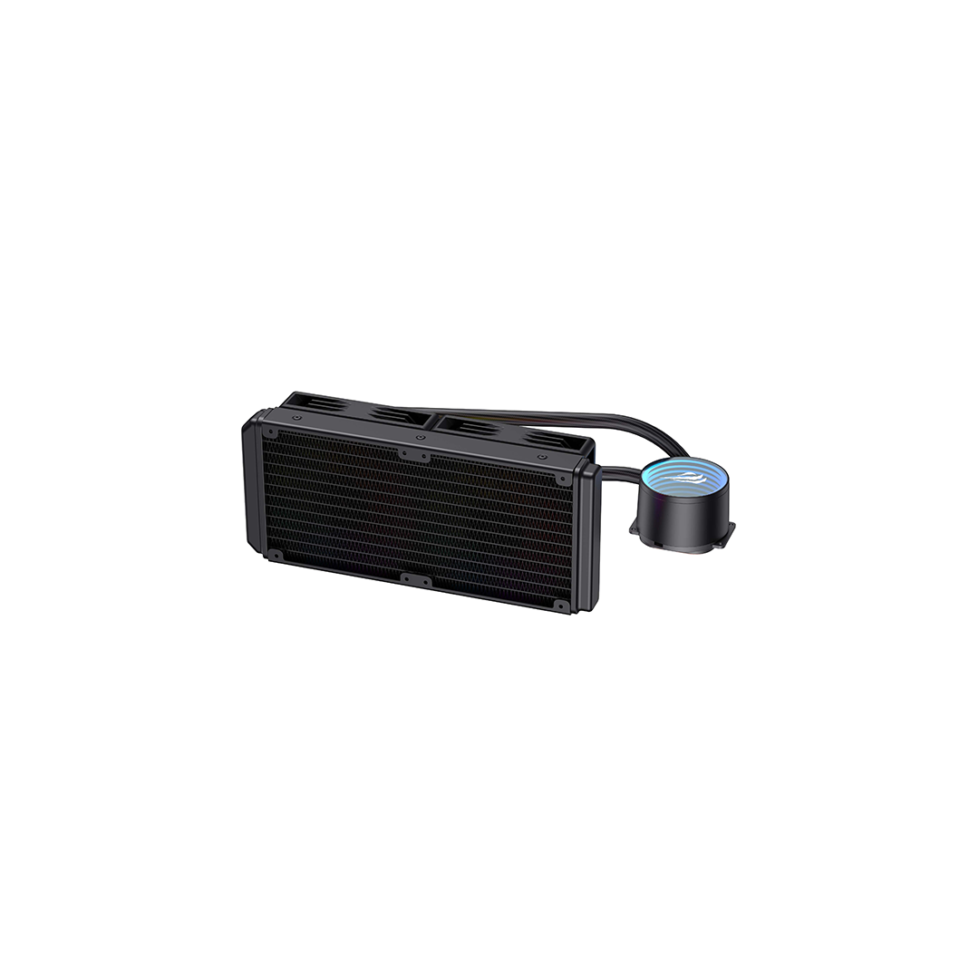 Fan Cooler HAVIT F2001 Enfriamiento Líquido Negro – Radiador 240 mm, Intel / AMD - Imagen 3