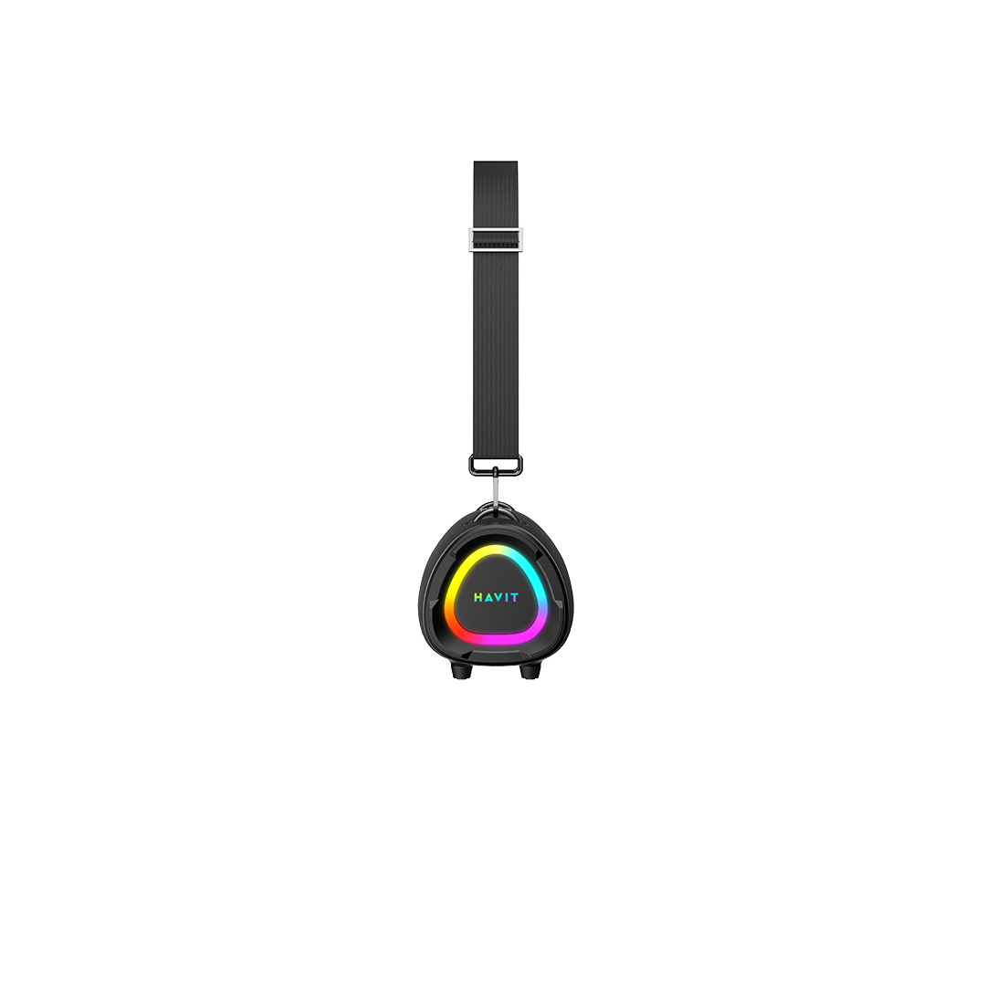 Bocina Bluetooth HAVIT SK903BT Negra – 60W, RGB, IPX6, Batería 9000mAh - Imagen 2