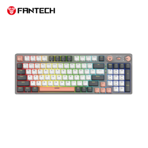 Teclado Gaming Fantech MK914 Negro – Switch Azul, Inalámbrico