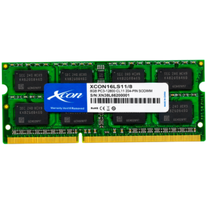 Memoria RAM XCON DDR3L 8GB 1600MHz 1.35V para Laptop