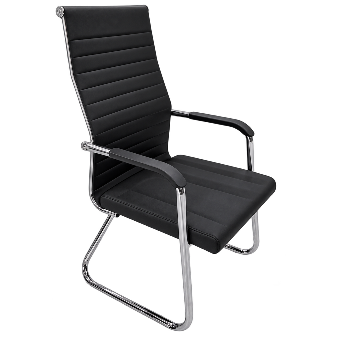 Silla de Recibidor XCON C039V Negra – Juego de 2