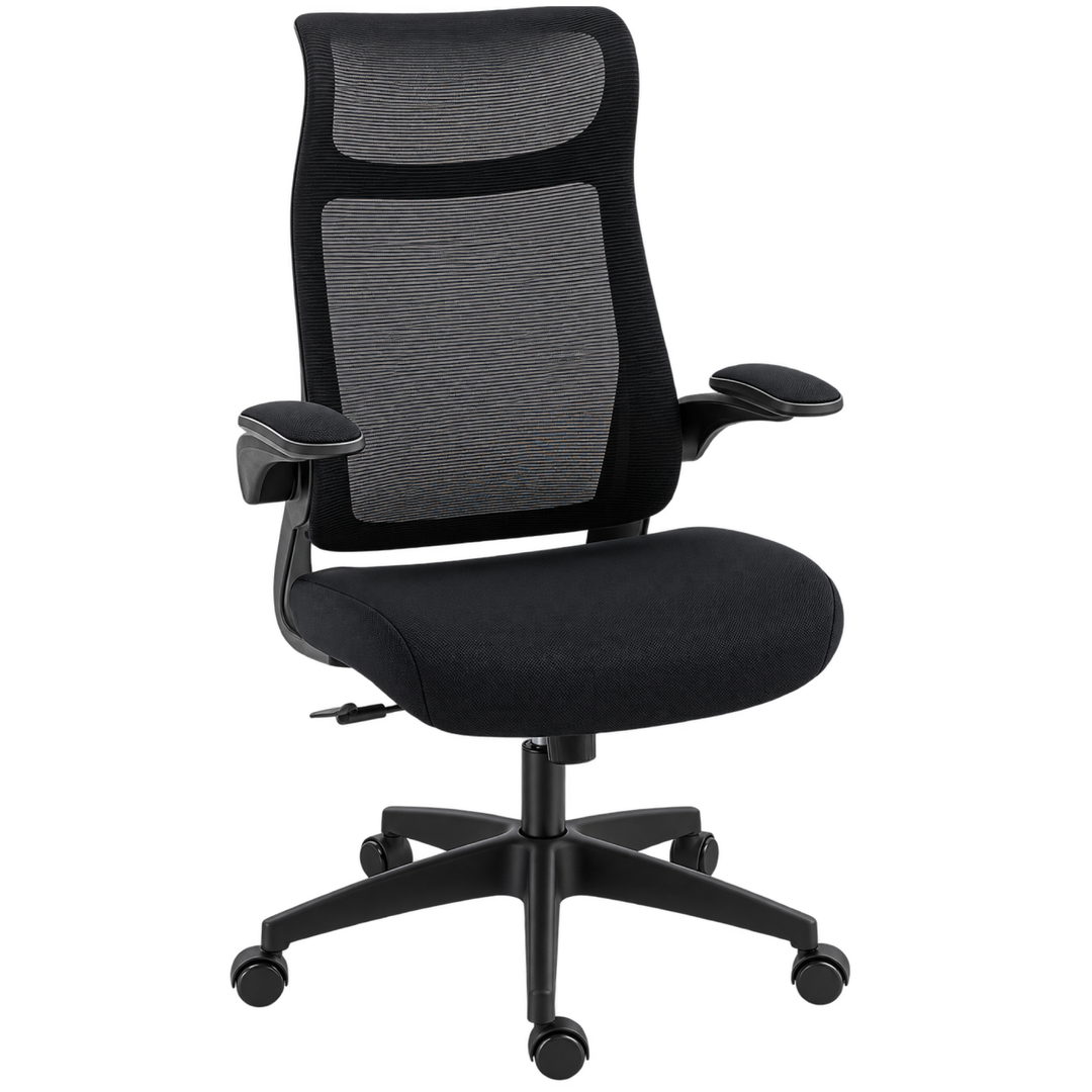 Silla Ejecutiva XCON C2184 Negra – Malla, Reposa Cabeza y Brazos