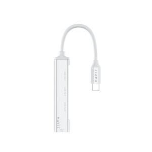 HUB Havit HB41 Tipo C a 4 Puertos USB Aluminio