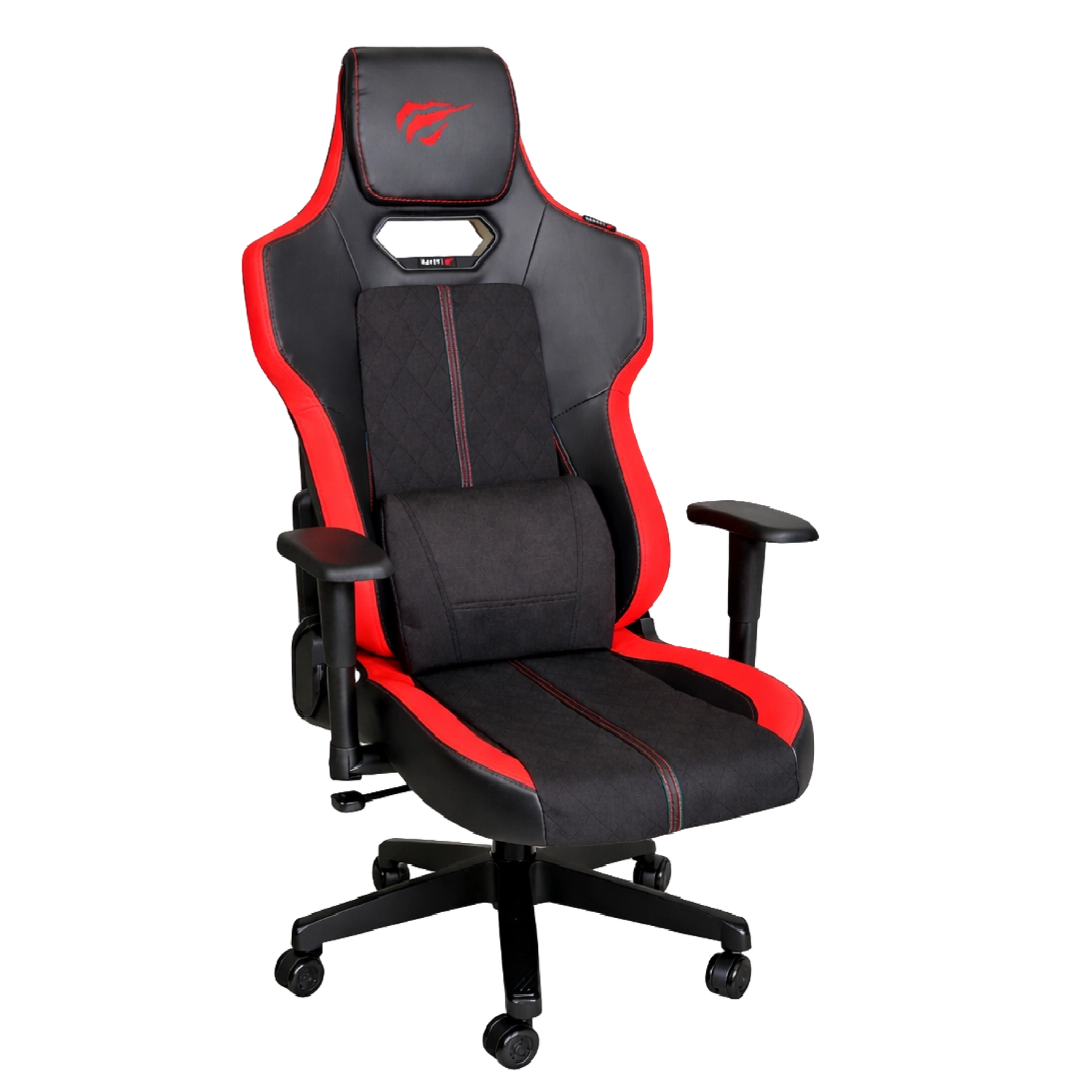Silla HAVIT Gaming GC926A Negro con Rojo – Reclinable y Ergonómica - Imagen 2