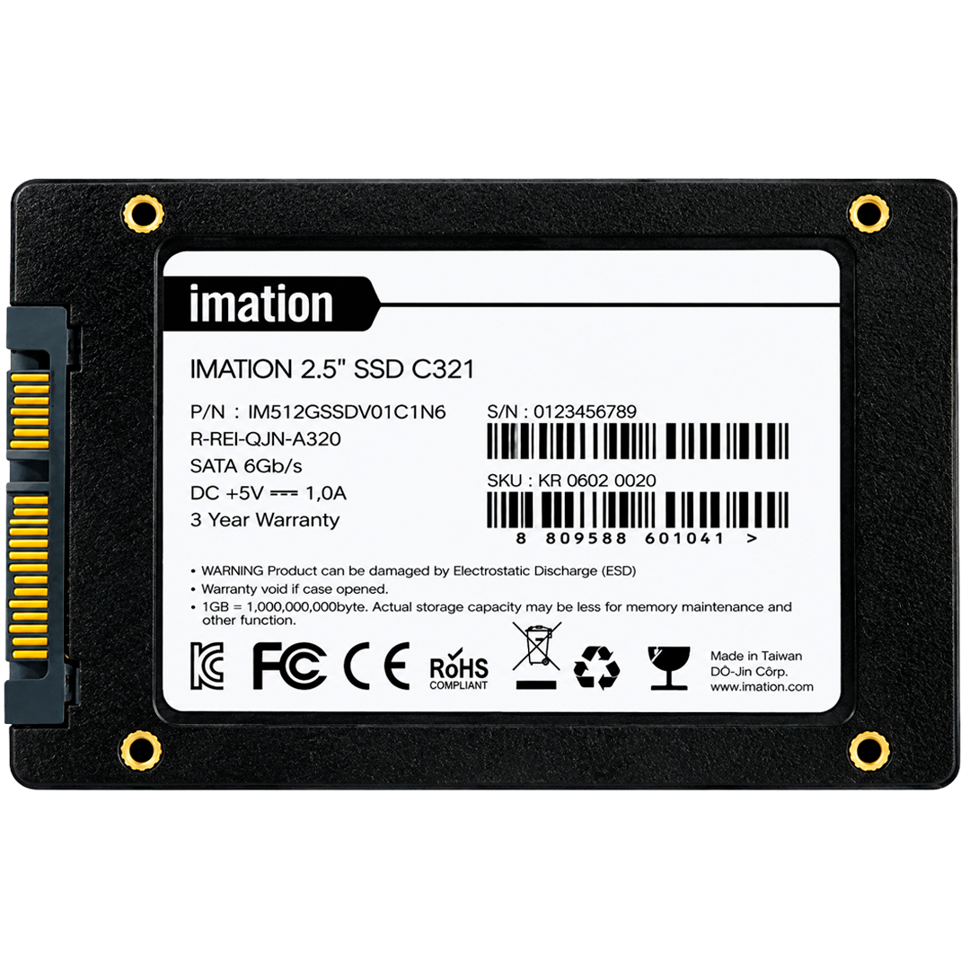 SSD IMATION 128GB C321 SATA III 2.5” – Garantía 2 años
