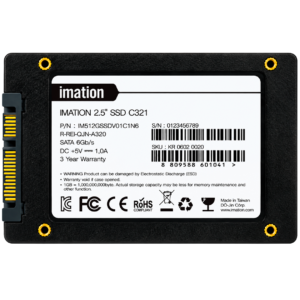Disco SSD SATA IMATION C321 256GB – 2.5″, Alto Rendimiento