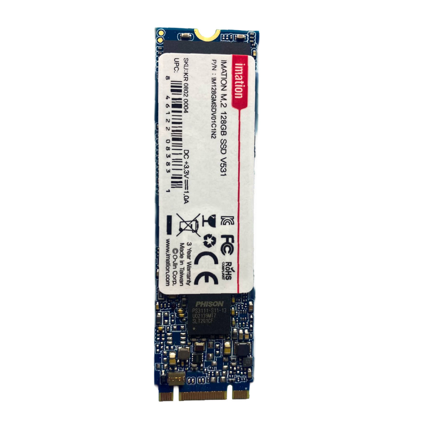 Disco SSD M.2 IMATION V531 128GB – SATA, Formato 2280 - Imagen 2