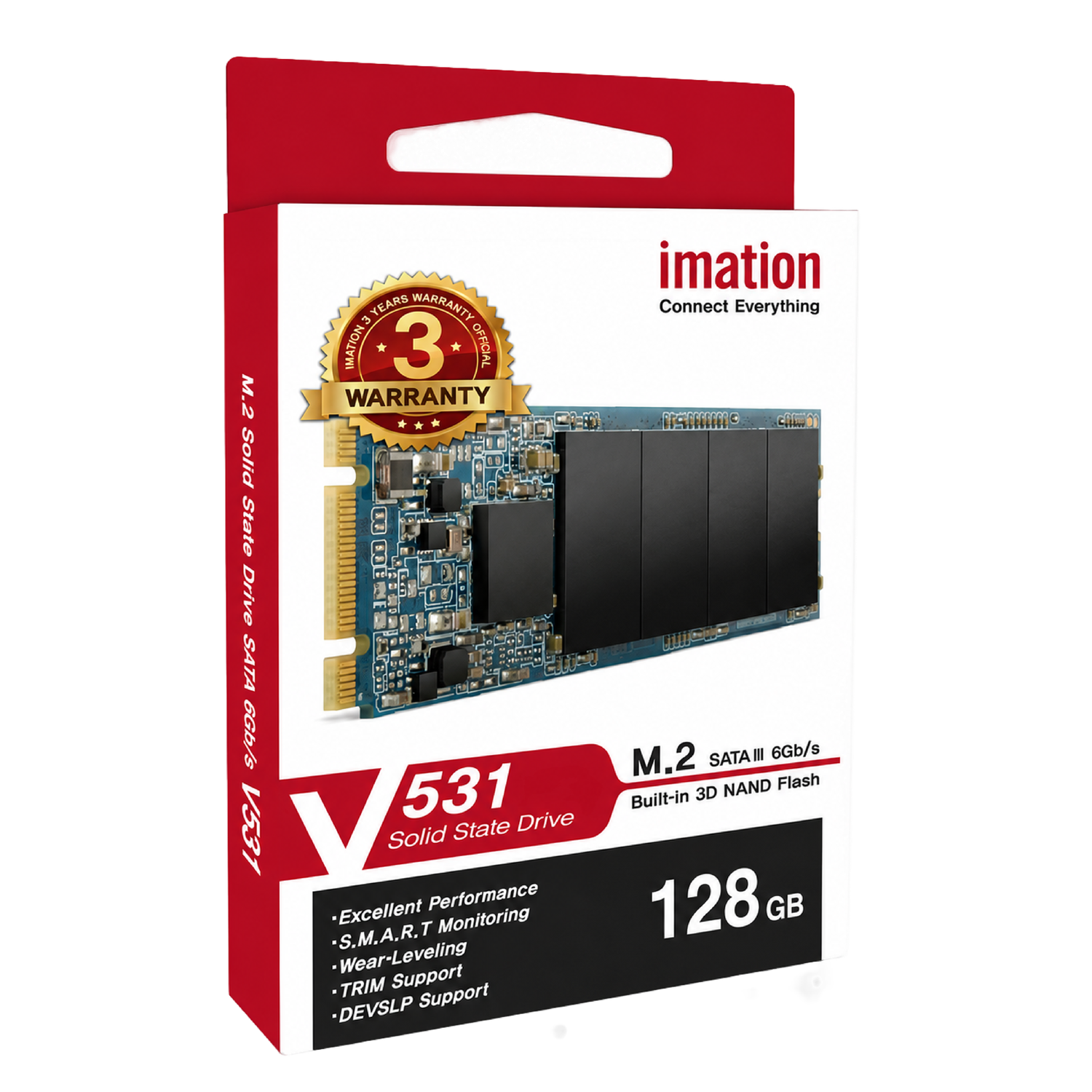Disco SSD M.2 IMATION V531 128GB – SATA, Formato 2280