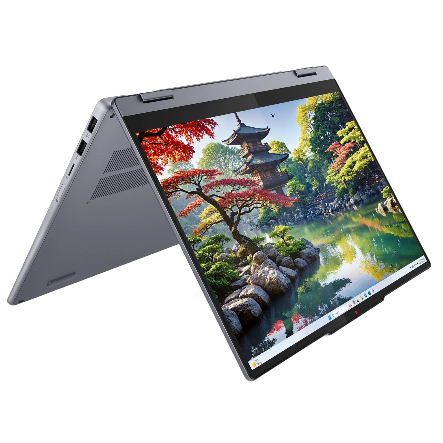 Laptop Lenovo IdeaPad 5i 2 en 1 83KR0047US – Intel Core Ultra 5 225U, 8GB RAM, 512GB SSD, 14″ - Imagen 2