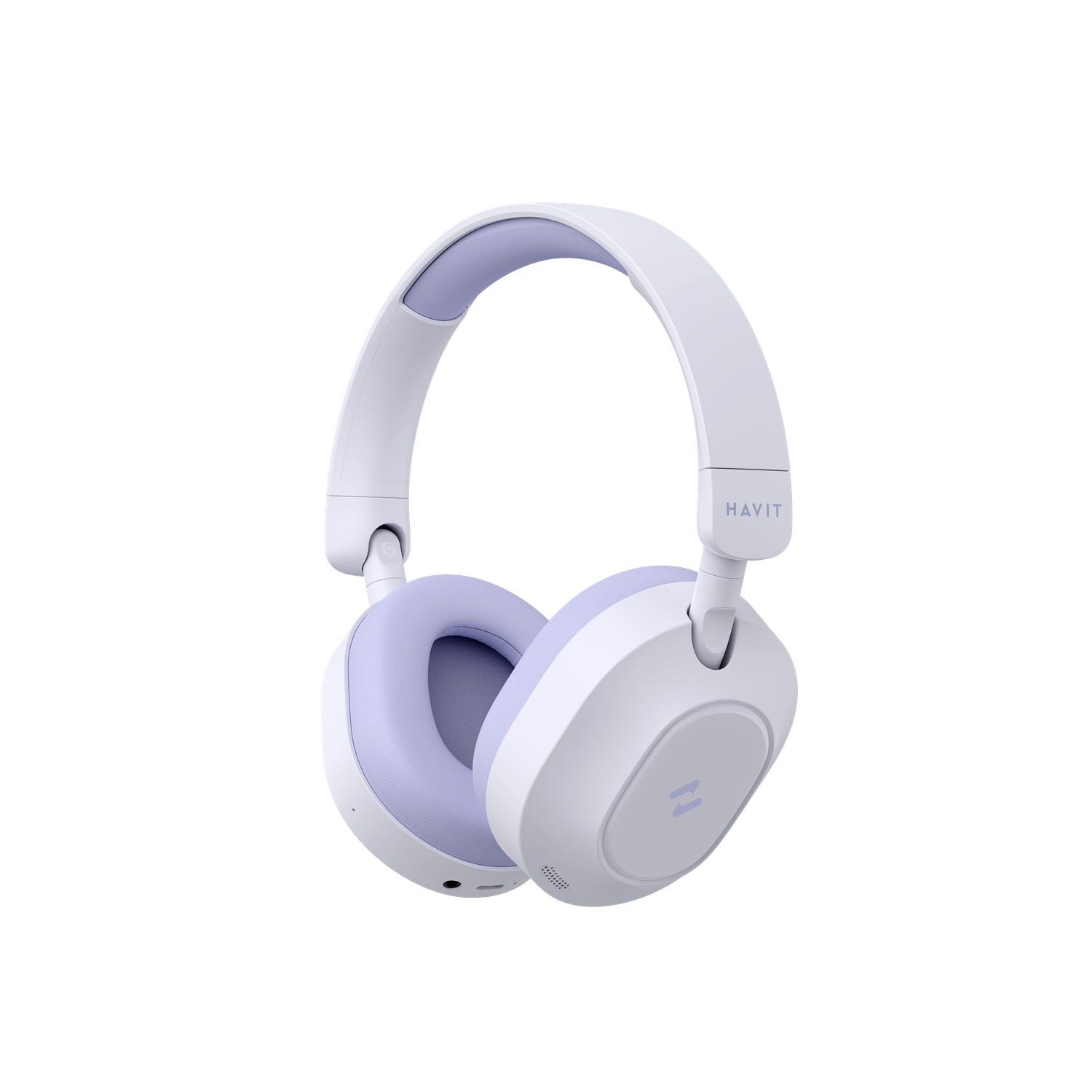 Headphone Bluetooth HAVIT H668BT Púrpura – Bluetooth 5.4, USB-C y AUX 3.5mm