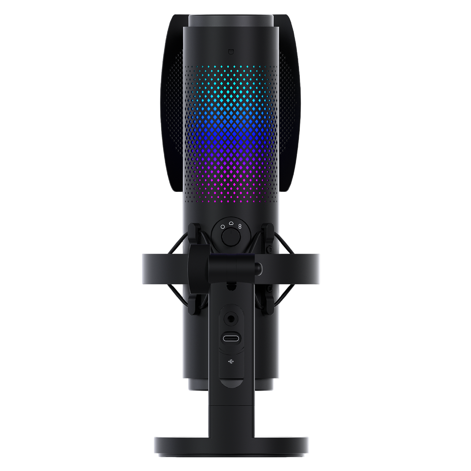 Micrófono Fantech SONARA UFM1 Negro – USB-A/USB-C - Imagen 2