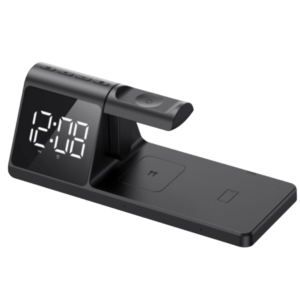 Reloj Despertador Havit W3042 con Cargador Inalámbrico 3 en 1