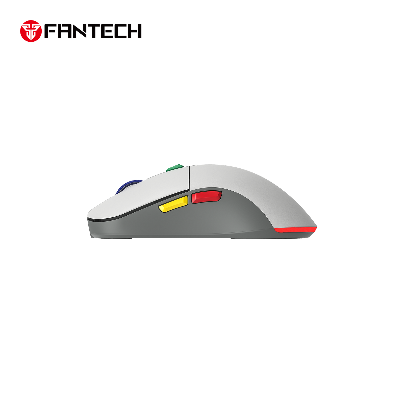 Mouse Gaming Inalámbrico Fantech SUPER MAXFIT WG9S Gris – 2.4GHz - Imagen 2