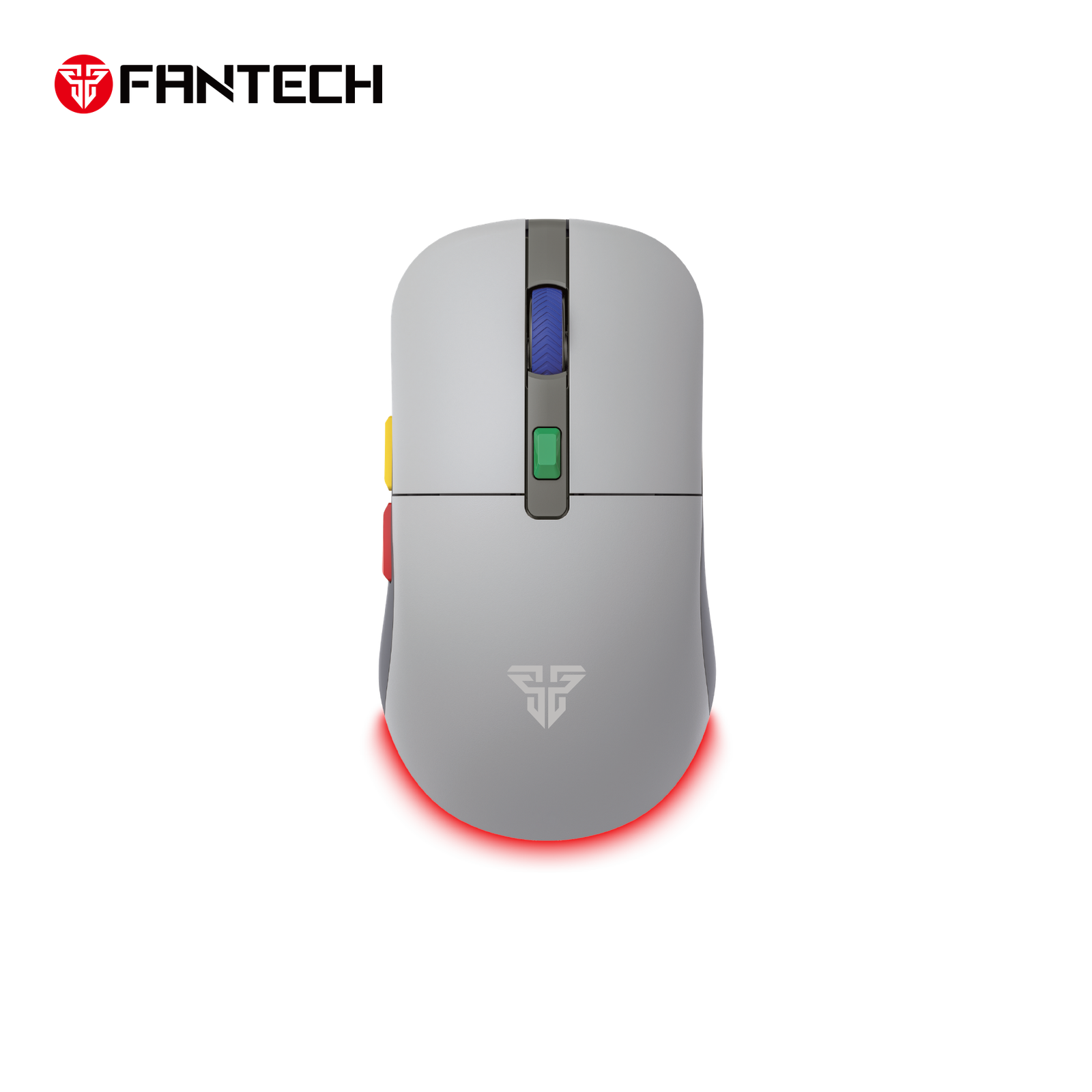 Mouse Gaming Inalámbrico Fantech SUPER MAXFIT WG9S Gris – 2.4GHz