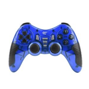 Havit HV-G89W Azul – Control de Juegos Inalámbrico para PC/PS2/PS3