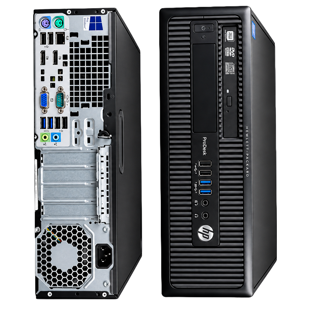 CPU HP SFF Core i5 4ta Gen Semi-Nuevo – 8GB DDR3, Sin HDD, Sin Windows