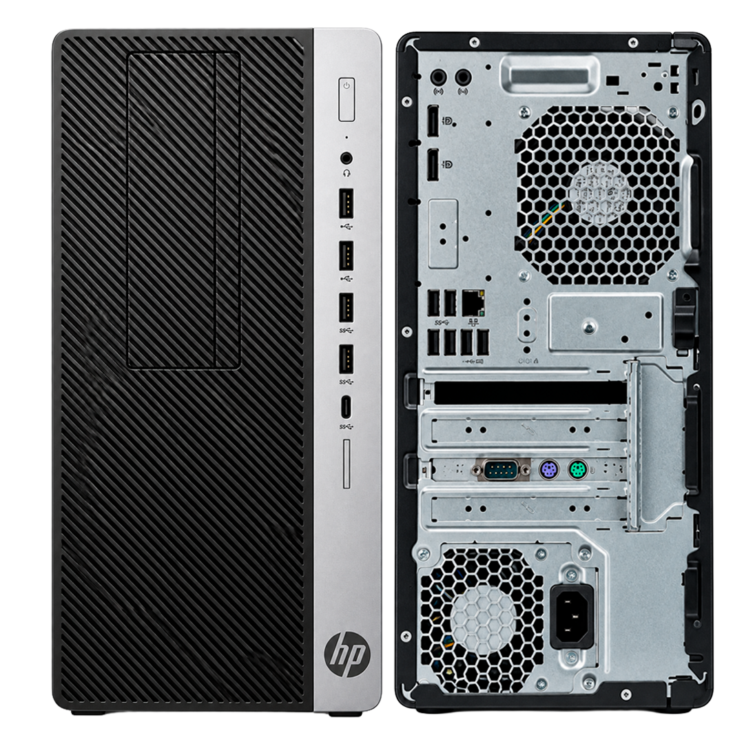 CPU HP Torre Core i7 9na Gen Semi-Nuevo – 8GB DDR4, Sin HDD, Sin Windows