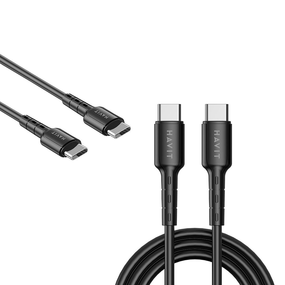 Cable Havit CB6235 Tipo C a Tipo C Carga Rápida 1M - Imagen 2