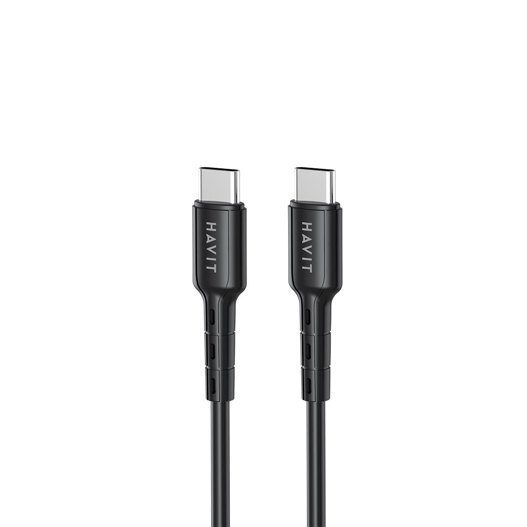 Cable Havit CB6235 Tipo C a Tipo C Carga Rápida 1M
